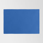 Cobalt Blue Solid Color Rug Gallery Image 2