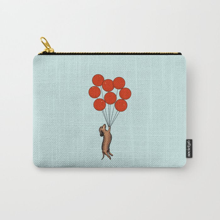 I Believe I Can Fly Dachshund Carry All Pouch Gallery Image 1