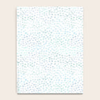 Sea Glass Watercolor // Turquoise Blue and Green Ocean Glass Beach Art Notebook Gallery Image 4