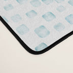Sea Glass Watercolor // Turquoise Blue and Green Ocean Glass Beach Art Desk Mat Gallery Image 4