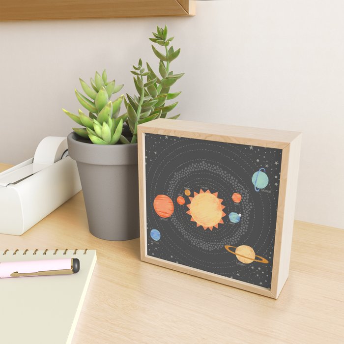 Our Solar System Mini Art Print Gallery Image 2