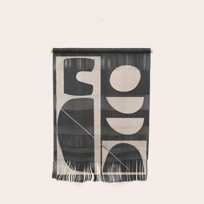 Modern Abstract Minimal Shapes 63 Wall Hanging Gallery Image 1
