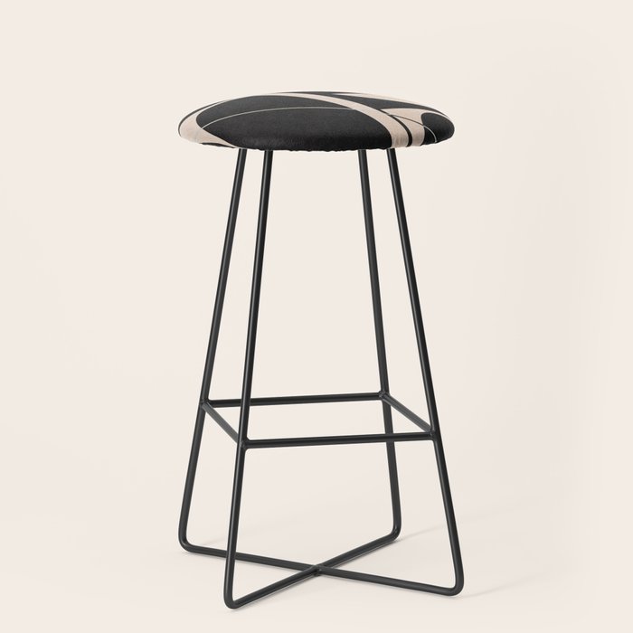 Modern Abstract Minimal Shapes 63 Stool Gallery Image 1