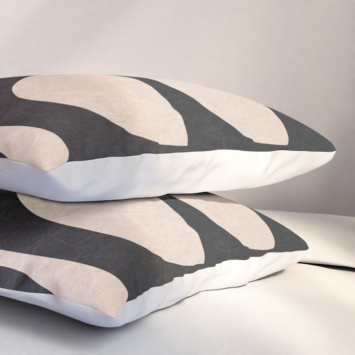 Modern Abstract Minimal Shapes 63 Pillow Sham Gallery Image 3