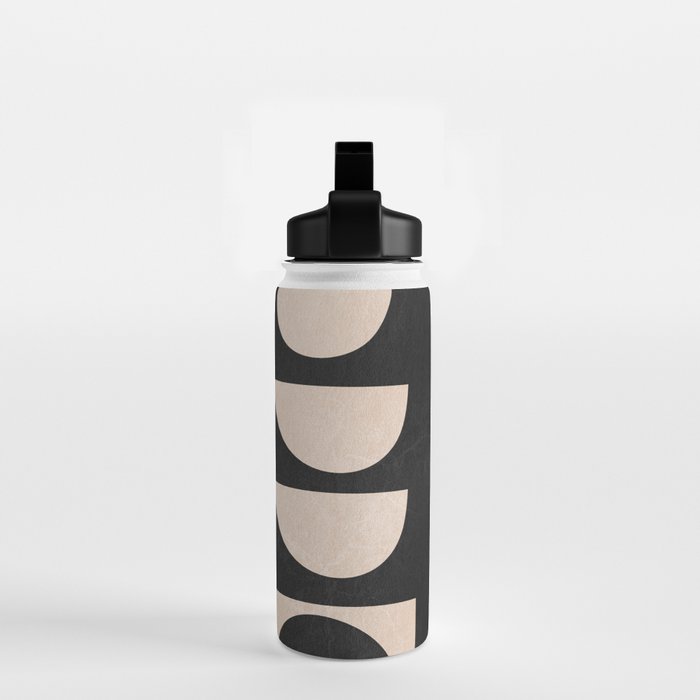 Modern Abstract Minimal Shapes 63 Water Bottle Gallery Image 2