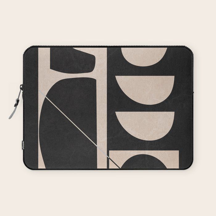 Modern Abstract Minimal Shapes 63 Laptop Sleeve Gallery Image 1