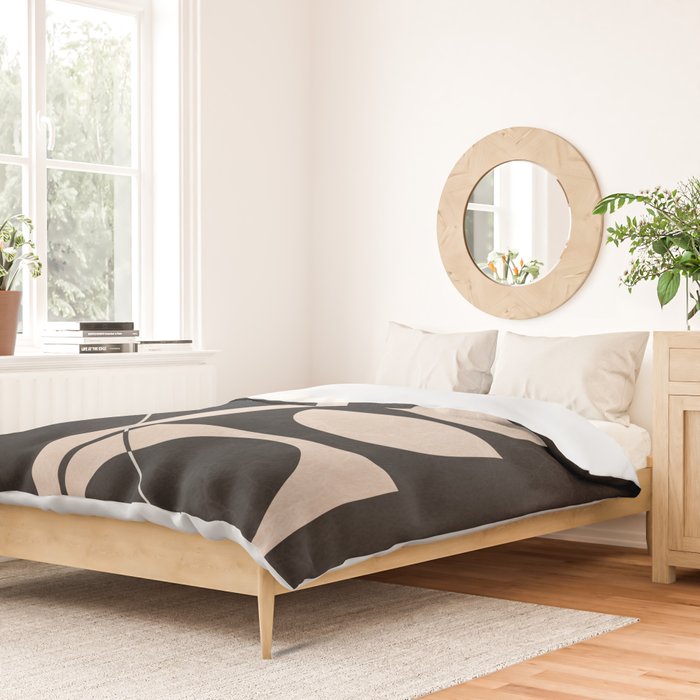 Modern Abstract Minimal Shapes 63 Duvet Cover Gallery Image 2