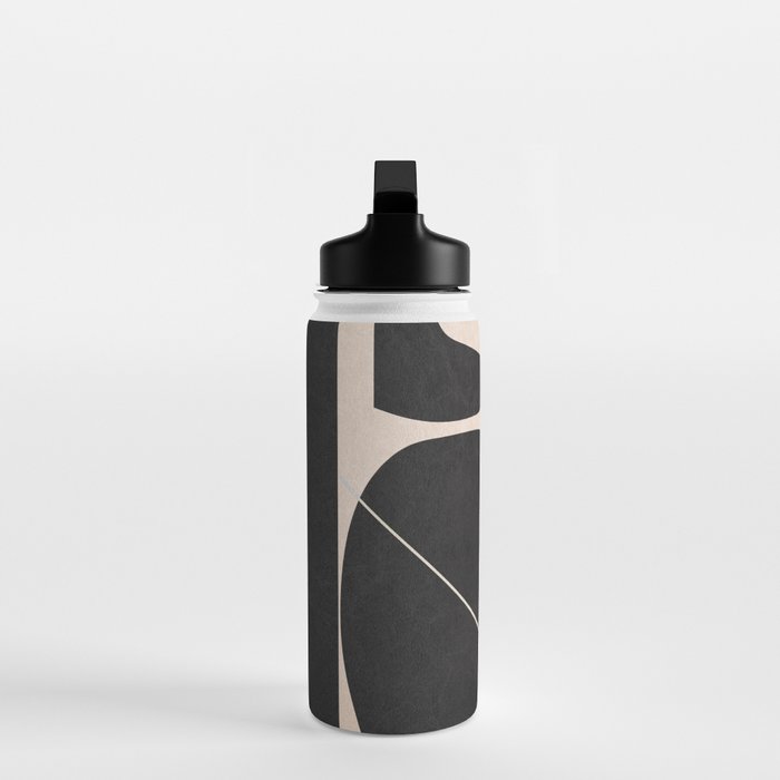 Modern Abstract Minimal Shapes 63 Water Bottle Gallery Image 3