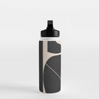 Modern Abstract Minimal Shapes 63 Water Bottle Gallery Image 3