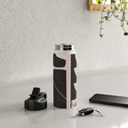 Modern Abstract Minimal Shapes 63 Water Bottle Gallery Image 4