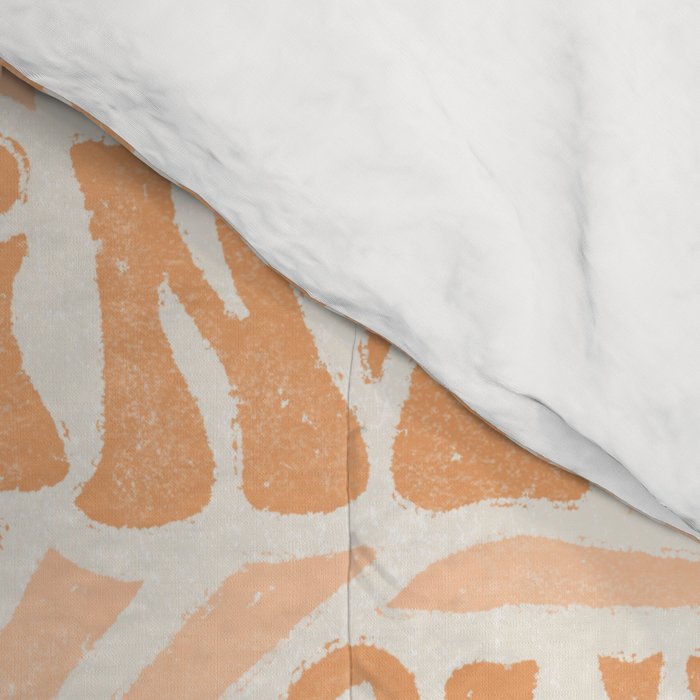 Sunshine - peach and copper  Comforter Gallery Image 4
