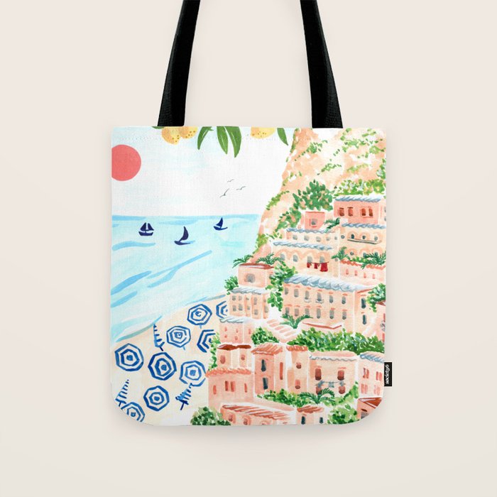 Positano Tote Bag Gallery Image 1