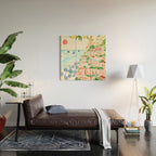 Positano Wood Wall Art Gallery Image 2