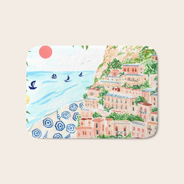 Positano Bath Mat Gallery Image 1