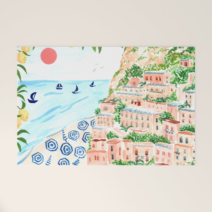 Positano Welcome Mat Gallery Image 1
