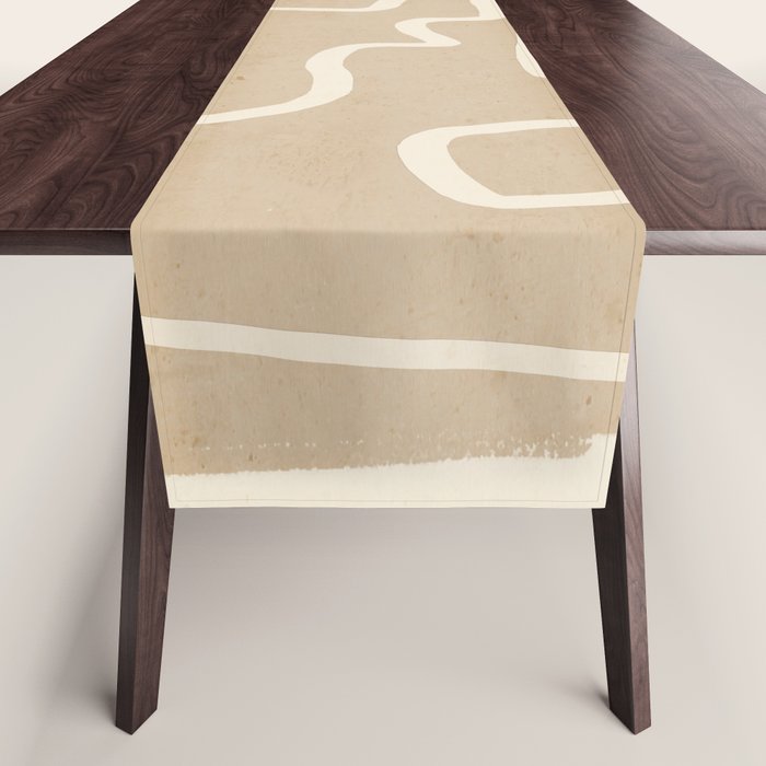 Abstract line art 143 Table Runner Gallery Image 1