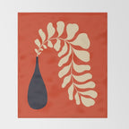 Lazy Plant #2 Throw Blanket Gallery Image 2