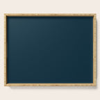 Minimal, Solid Color, Dark Teal Serving Tray Gallery Image 1