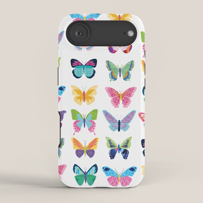 Colorful Butterflies  iPhone Case Gallery Image 2