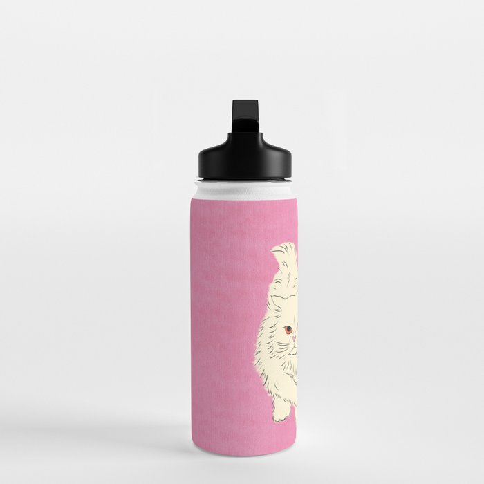 I'm Done With This Shit - Funny Cat Pun Water Bottle Gallery Image 3