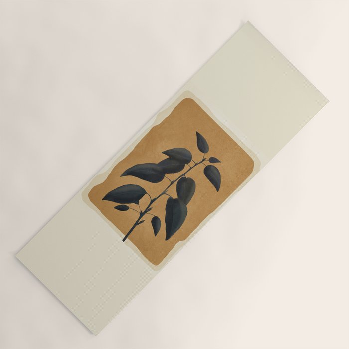 Leaf Design 12 Yoga Mat Gallery Image 1