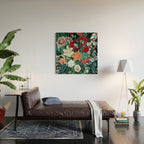 Midnight Garden Wood Wall Art Gallery Image 2