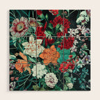 Midnight Garden Wood Wall Art Gallery Image 1