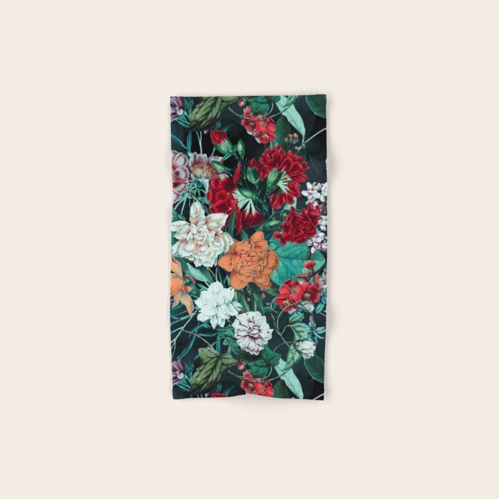 Midnight Garden Bath Towel Gallery Image 1