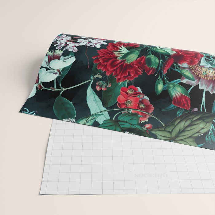 Midnight Garden Wrapping Paper Gallery Image 2