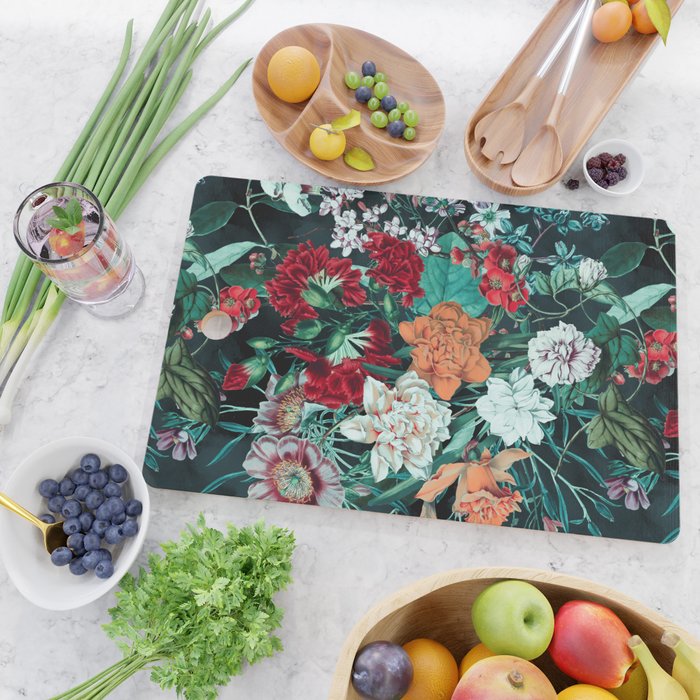 Midnight Garden Cutting Board Gallery Image 2