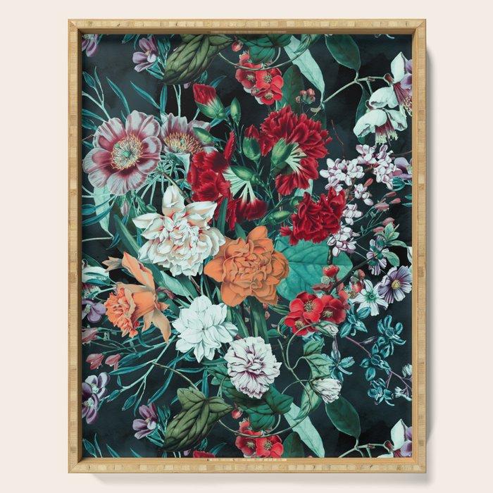 Midnight Garden Serving Tray Gallery Image 1
