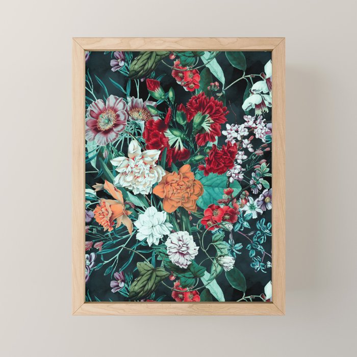 Midnight Garden Mini Art Print Gallery Image 1