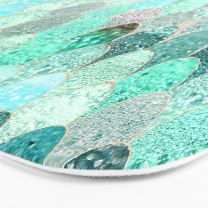 SUMMER MERMAID Bath Mat Gallery Image 3