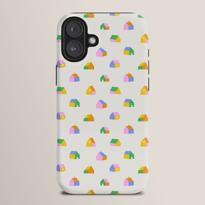 Colorful toy house city pattern iPhone Case Gallery Image 14