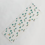 Snowboarding Illustration Pattern Yoga Mat Gallery Image 1