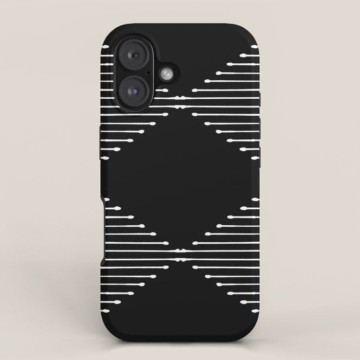 Geo (Black) iPhone Case Gallery Image 1