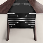 Geo (Black) Table Runner Gallery Image 1