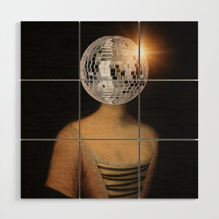 Disco Queen Wood Wall Art Gallery Image 1