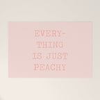 Just Peachy Welcome Mat Gallery Image 1