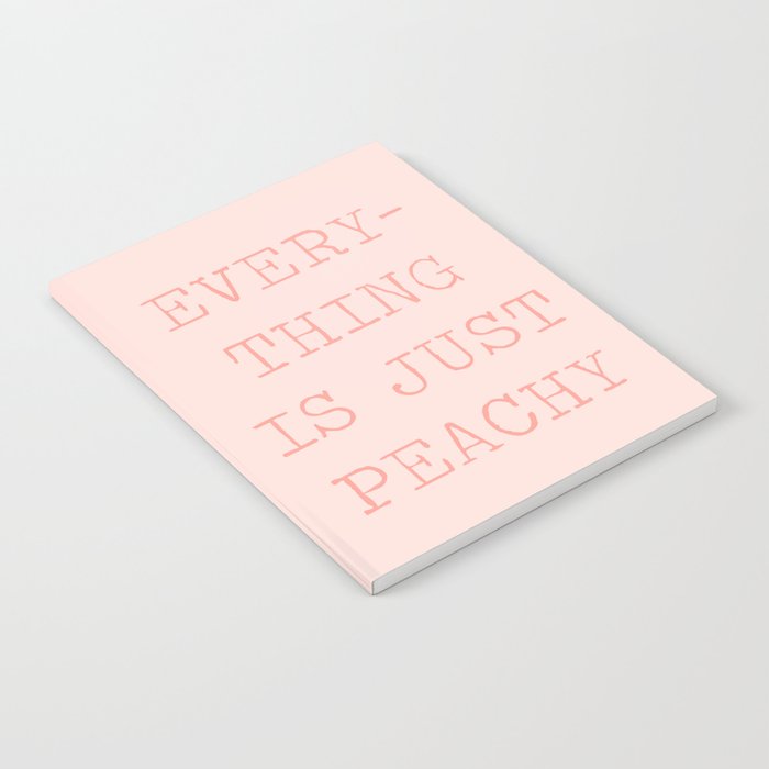 Just Peachy Notebook Gallery Image 1