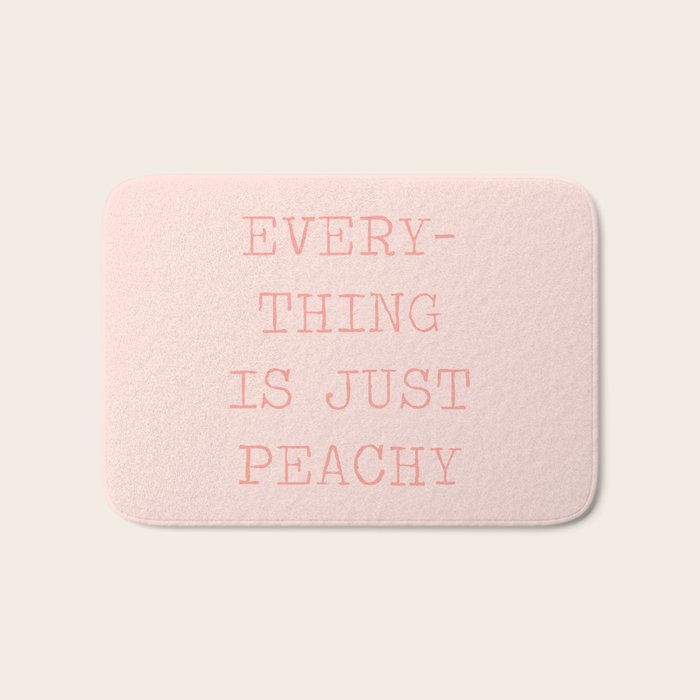 Just Peachy Bath Mat Gallery Image 1