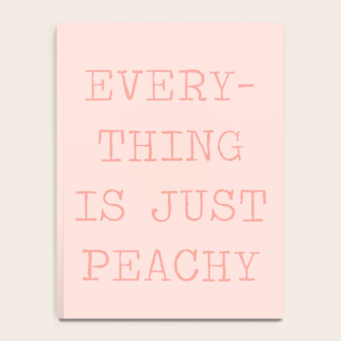 Just Peachy Notebook Gallery Image 4
