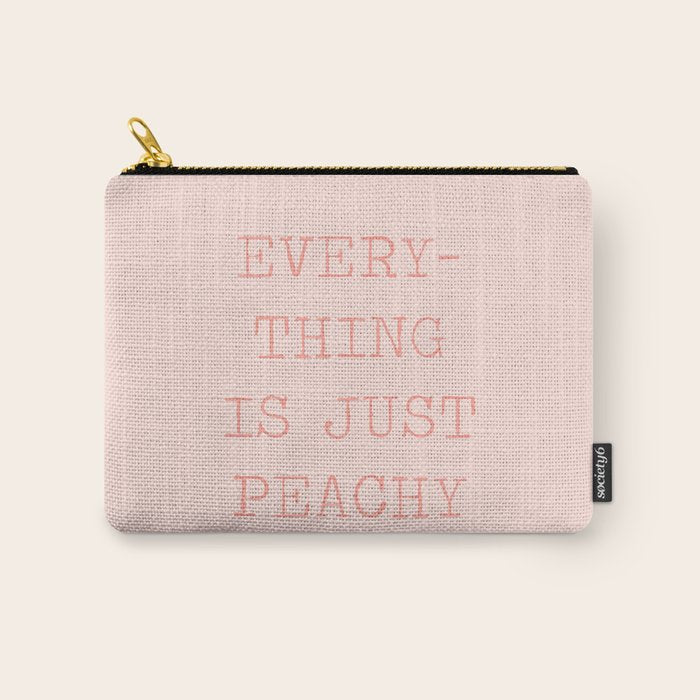 Just Peachy Carry All Pouch Gallery Image 1