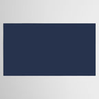 INDIGO BLUE Deep Navy solid color Tablecloth Gallery Image 2