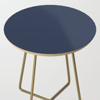 INDIGO BLUE Deep Navy solid color Side Table Gallery Image 2