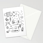 Simple Camping Stationery Card Gallery Image 2