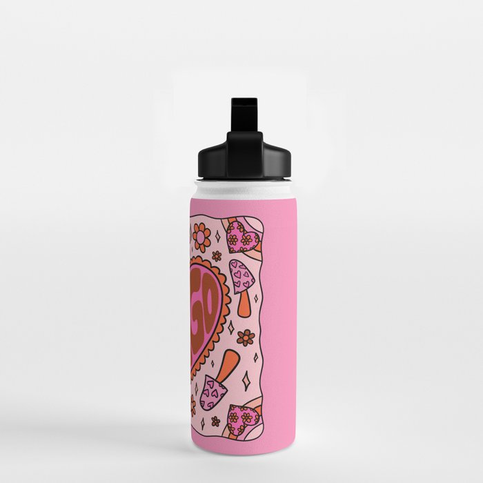 Virgo Heart Water Bottle Gallery Image 2