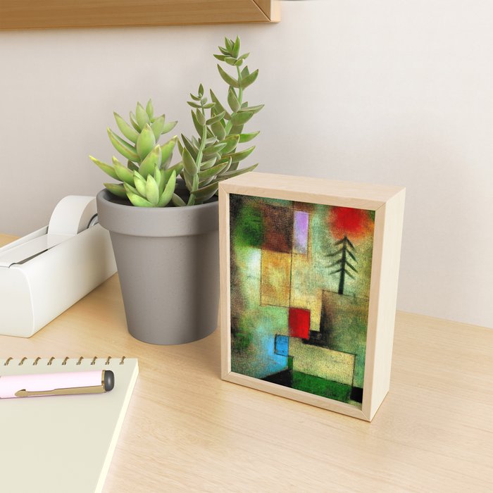 "Little Painting of Fir-Trees" by Paul Klee (1922) Mini Art Print Gallery Image 2