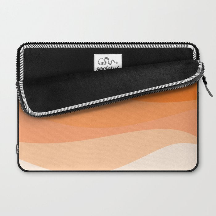 Creamsicle Dream - Abstract Laptop Sleeve Gallery Image 2