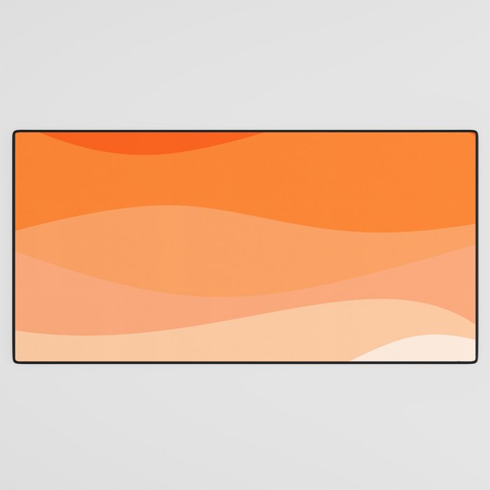 Creamsicle Dream - Abstract Desk Mat Gallery Image 3